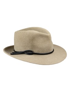 Mayser Dámsky luxusný béžový klobúk z králičej plsti - velúr - Pita
