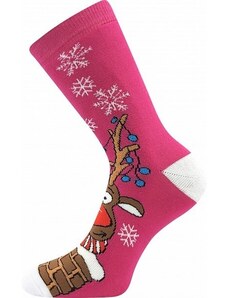 Lonka RUDOLF vianočné ponožky Boma