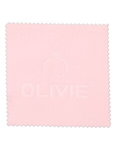OLIVIE Ružová čistiaca utierka - handrička na striebro 7131
