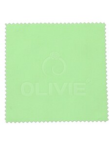 OLIVIE Zelená čistiaca utierka - handrička na striebro 7130