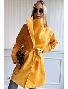 AW Žltý dámsky kabát