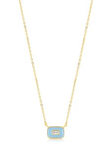 ANIA HAIE náhrdelník "Púdrovo modrý" N028-02G-B