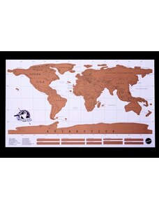 B2B Stieracia mapa sveta Deluxe