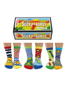 United Odd Socks Detské veselé ponožky Sockasaurus