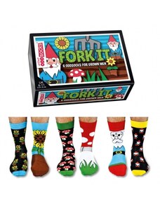 United Odd Socks Veselé ponožky Fork it!