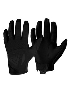 Direct Action HARD GLOVES Leather - kožené taktické rukavice - ČIERNA, S (7")