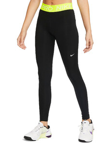 Legíny Nike Pro Women s Mid-Rise Mesh-Paneled Leggings cz9779-013 M
