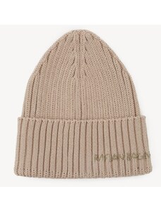 Bavlnená béžová čiapka Ruslan Baginskiy - Beanie Hat - 100% bavlna