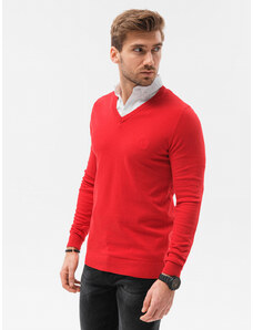 Ombre Clothing Pánsky pulóver // E120 - red