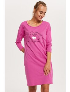 Dámska nočná košeľa Italian Fashion Galia ružová