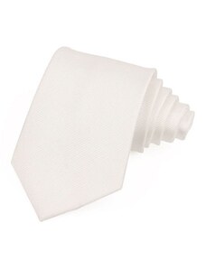 Dany Pánska kravata biela s jemným vzorom
