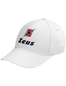 Zeus Promo Logo Perfektná Šiltovka biela