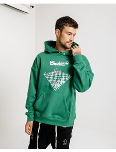 Don Lemme Unisex Mikina Checkmate - green