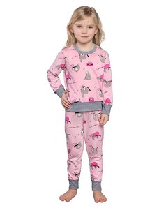 Italian Fashion Dievčenské pyžamo Orso ružové