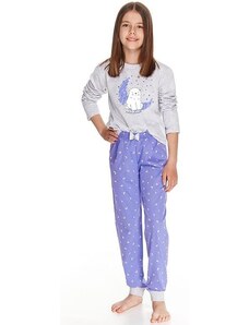 Dívčí pyžamo šedé s model 17627917 - Taro