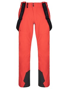 Pánske softshellové lyžiarske nohavice Kilpi RHEA-M červená