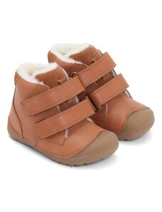 Bundgaard detské kožené zimné topánky PETIT Mid Winter (BG303201DG-235) Cognac