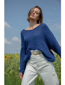 Glara Oversized dámsky pletený sveter
