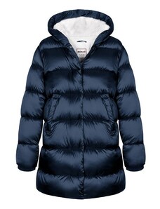 Minoti Dievčenský nylonový kabát Puffa s podšívkou z mikroflísu, Minoti, 12COAT 1, modrá