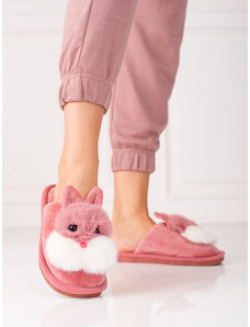 Slip-on women's slippers with Shelovet bunny