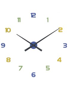 Detské nalepovacie hodiny JVD HT466.2 modré