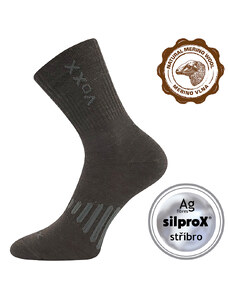 VOXX ponožky Powrix hnedé 1 pár 39-42 119311