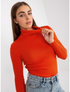 Benatki Rolákový sveter, oranžový