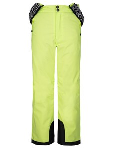 Detské lyžiarske nohavice Kilpi GABONE-J svetlo zelená