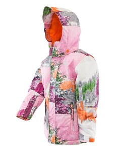 Pidilidi Zimná lyžiarska bunda pre dievčatá, Pidilidi, PD1124-01, dievča