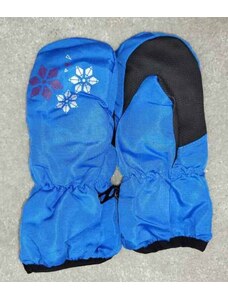 Detské rukavice palčiaky do snehu modré