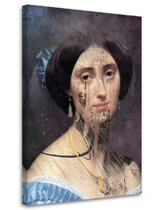 Gario Obraz na plátne Ženský portrét - Jose Luis Guerrero Rozmery: 40 x 60 cm