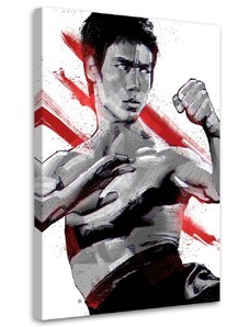 Gario Obraz na plátne Portrét Brucea Leeho - Nikita Abakumov Rozmery: 40 x 60 cm