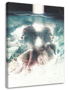 Gario Obraz na plátne Zrkadlový Obraz na plátne - Barrett Biggers Rozmery: 40 x 60 cm