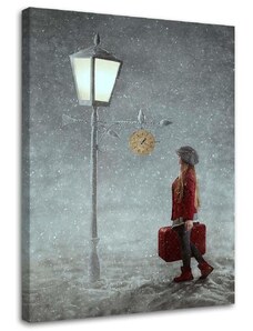 Gario Obraz na plátne Putovanie v zime - Maryna Khomenko Rozmery: 40 x 60 cm