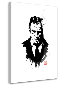Gario Obraz na plátne James Bond Daniel Craig - Péchane Rozmery: 40 x 60 cm