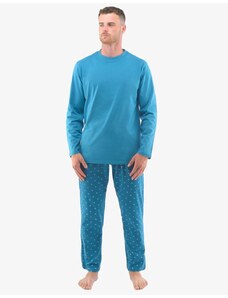 Dlhé modré pyžamo Gabriel