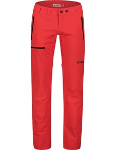 Nordblanc Červené dámske nepremokavé outdoorové nohavice BOBBISH