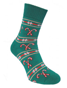 FoxySoxy Dospelé froté ponožky Navidad