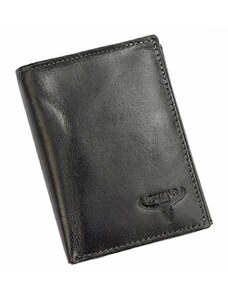 WILD collection Pánska kožená peňaženka čierna - Buffalo Wild Javier čierna