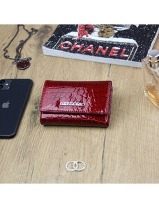 Dámska kožená peňaženka červená - Gregorio Ayva červená