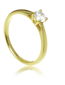 GOLDIE Zlatý prsteň Chloe ER378.MAB