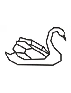 BeWooden Drevená dekorácia Swan Siluette