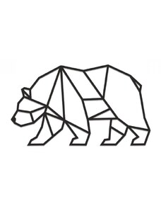 BeWooden Drevená dekorácia Walking Bear Siluette