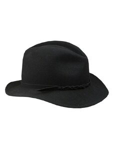 Dámsky cestovný čierny zimný klobúk Dagmar (ušné klapky) - Mayser