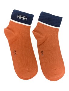 AURA.VIA Oranžové ponožky GLUN