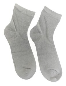 AURA.VIA Sivé ponožky BAMBOO 1