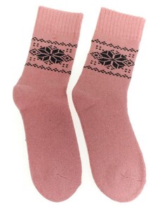 AURA.VIA Ružové ponožky ERDE