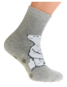 AURA.VIA Termo sivé ponožky SNOW