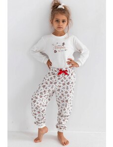 PLANETA-MODY Detské vianočné pyžamo COOKIES