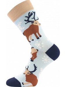 DAMERRYK DETSKÉ vianočné ponožky Lonka - SOBI